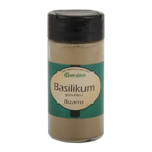 Basilikum gemahlen