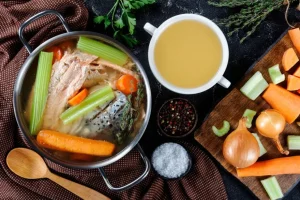 Fisch- & Muschelsud
