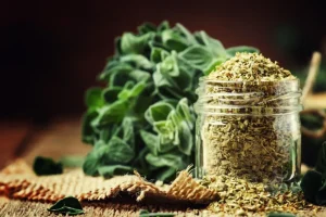 Oregano gemahlen