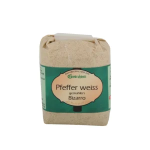 Pfeffer weiss gemahlen