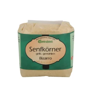 Senfkörner gelb gemahlen