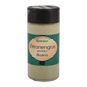 Zitronengras gemahlen